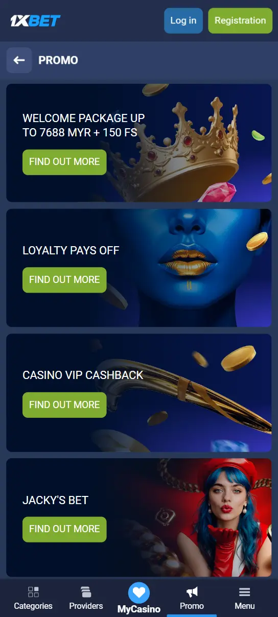 1xBet Promotions